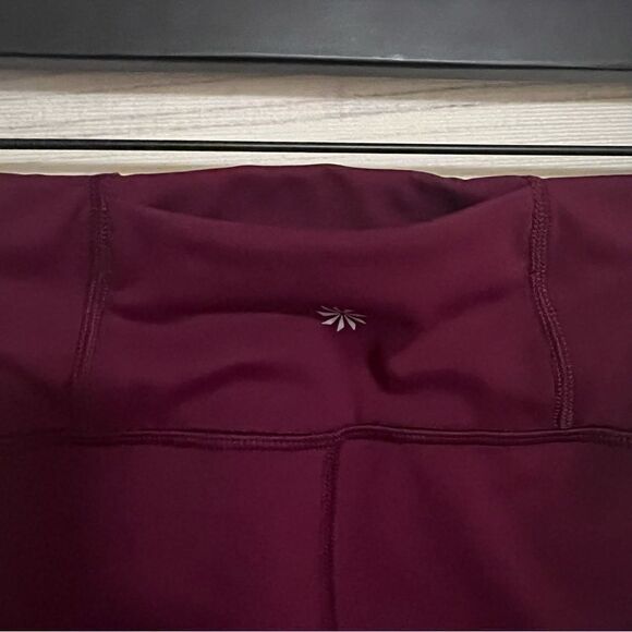 Athleta Purple Side Stripe Contender Capri Leggings - Picture 11 of 13